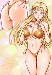 princess zelda from a link between worlds by mikan ame q