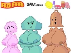 akatieowo battle_for_bfdi battle_for_dream_island bell_(bfdi) bfb bfdi big_breasts eraser_(bfdi) foldy_(bfdi) free_food_(bfdi) fries_(bfdi) jacknjellify jnj marker_(bfdi) nipples object_show object_show_community object_shows osc puffball_(bfdi) pussy stapy_(bfdi) wide_hips yellow_face_(bfdi)