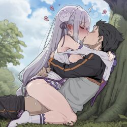 Emilia (Re:Zero) Rule 34 Image