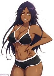 shihouin yoruichi from bleach by mistowing