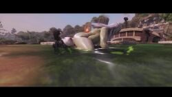 1futa 1girls 3d cum_in_pussy final_fantasy_xiv fit_futanari futanari gpose(ffxiv) green_skin impregnation large_breasts large_butt large_penis larger_futanari longer_than_one_minute original_character pale-skinned_futanari plap_(sound) public_sex puffy_nipples reverse_cowgirl_position roegadyn roegadyn_futa sex_on_floor shaved_pussy sound tagme tattoos throat_fuck video voluptuous_female voluptuous_futa wet_body white_hair