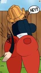Big Ass (Female) Rule 34 Image