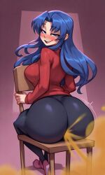 ai_generated ami ami_kawashima anus ass_focus bending_over big_ass fart fart_cloud fart_everywhere fart_fetish farting farting_in_face female gassy gassy_female in_bed in_bedroom kawashima kawashima_ami pants_down pussy sitting_on_chair toradora!