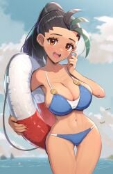 nemona (pokemon) from nintendo by gonzarez