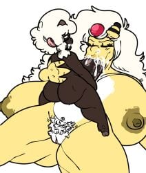 1boy 1girls :>= ampharos anthro ass big_ass big_breasts big_penis blowjob breasts cum cum_in_mouth curvaceous curvy curvy_body curvy_male curvy_milf curvy_thighs dark-skinned_femboy dark-skinned_male dark_skin ejaculation erection fellatio female femboy femboy_on_female furry girly horns huge_breasts huge_cock hyper_breasts incest lana_(megokinho) large_breasts larger_female legs_apart male mature_female megokinho milf mother mother_and_son noah_(megokinho) on_top oral oral_sex penis pokémon_(species) pokemon pokemon_(species) pussy sheep shortstack spread_legs thick thick_thighs voluptuous wide_hips