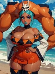 ai_generated cerebella female looking_at_viewer makimass_ai skullgirls video_games