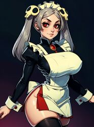 ai_generated female looking_at_viewer makimass_ai marie_korbel skullgirls video_games