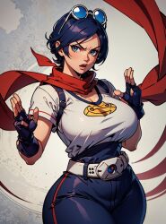 ai_generated female king_of_fighters looking_at_viewer makimass_ai may_lee video_games