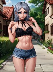 ai_generated dorei_to_no_seikatsu_~teaching_feeling~ female looking_at_viewer makimass_ai sylvie_(dorei_to_no_seikatsu) video_games