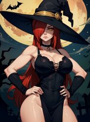 parasoul from halloween by makimass ai