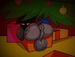 animated ass christmas christmas_tree femboy friendship_is_magic male_only my_little_pony rear_view tagme tarantuloo tease tenser_(oc) video