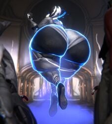 big_ass bubble_butt digital_extremes excalibur_(warframe) female floating huge_ass mag_(warframe) penis qzk_forte size_theft tagme thick_thighs volt_(warframe) warframe wide_hips