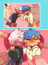 6boys countryhumans cum_on_body gay gay_anal gay_domination gay_orgy gay_sex gigu hand_on_shoulder poland_(countryhumans) tagme ukraine_(countryhumans)