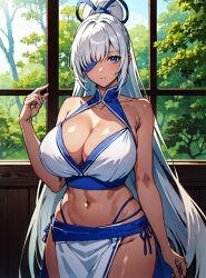 ai_generated female looking_at_viewer majikina_mina makimass_ai samurai_shodown video_games