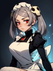 ai_generated bloody_marie female looking_at_viewer makimass_ai skullgirls video_games