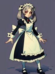 ai_generated female looking_at_viewer makimass_ai marie_korbel skullgirls video_games