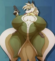 after_vore asaneman big_breasts female female_only furry furry_only tagme vore