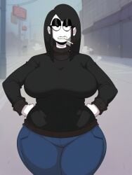 ai_generated plump tagme veronica_(saltynoodles)