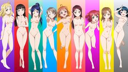 kunikida_hanamaru kurosawa_dia kurosawa_ruby love_live! love_live!_sunshine!! matsuura_kanan murota_yuuhei naked nipples nude_filter ohara_mari photoshop pussy sakurauchi_riko takami_chika tsushima_yoshiko uncensored vector_trace watanabe_you