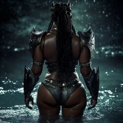 african_female ai_generated big_ass curvy curvy_female darkinea_realm female