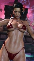 3d ass azucena_milagros_ortiz_castillo bandai_namco beach big_ass big_breasts breasts brown_eyes brown_hair curvy curvy_female curvy_figure dark-skinned_female dark_skin dolphin_shorts earrings erect_nipples hair_ornament huge_breasts latina medium_hair mod namco night_club peruvian peruvian_female pose seductive sex shaved_crotch standing sweat tanned tekken tekken_8 thick_thighs video_game_character voluptuous voluptuous_female wide_hips