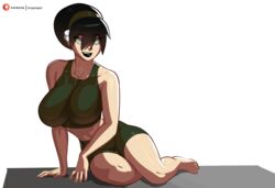 toph bei fong from avatar the last airbender by morganagod