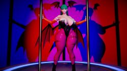 3d 3d_animation 3d_model breasts capcom curvy darkstalkers huge_ass huge_breasts leotard marvel_vs._capcom morrigan_aensland sound succubus superdougie tagme thick_thighs video voluptuous wide_hips