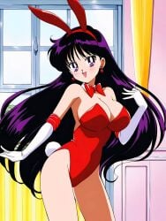 1girl 1girls ass background big_breasts bishoujo_senshi_sailor_moon black_hair black_hair_female bunny_ear bunny_ears bunny_girl bunny_tail bunnygirl bunnysuit cleavage cum earrings eyes_open fat_breasts female_only female_pervert girl_only gloves happy happy_female high_gloves huge_breasts huge_tits_teen large_breasts legs long_gloves long_hair long_hair_female medium_ass medium_butt michael_benson mouth_open naughty naughty_face naughty_smile no_pants only_female only_girl open_eyes open_mouth pervert purple_eyes purple_eyes_female purple_hair purple_hair_female rei_hino remastered sailor_mars solo solo_female solo_focus tagme teen_girl teenage_girl teenager thick_legs thick_thighs thighs upscaled white_gloves young young_female young_girl young_woman