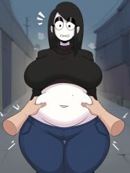 ai_generated plump tagme veronica_(saltynoodles)