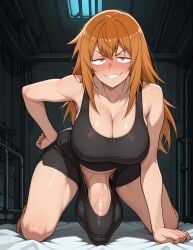 gamo-chan from please don't bully me, nagatoro by grapesss