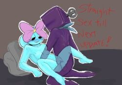 2d 2d_(artwork) 2d_artwork boxten_(dandy's_world) breasts color dandy's_world laying_on_back non-human poppy_(dandy's_world) roblox simple_background simple_shading soapdrinker straight straight_sex vaginal_penetration vaginal_sex x-ray