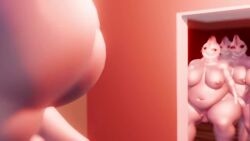 3d big_ass big_breasts boo_(mario) collaborative_fellatio collaborative_sex male/male male_only mario_(series) mildmeat nova_(syrios) oral orgy original_character smothering sound super_mario_bros. tagme video