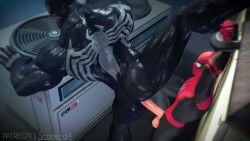 3d 3d_animation anal anal_sex ass back_alley balls bara barazoku dick gay gay_male gay_sex human_on_humanoid male male/male male_only male_penetrated male_penetrating marvel marvel_cinematic_universe mask masked_male penis penis_in_ass peter_parker power_bottom scarlena4 shorter_than_10_seconds small_top_big_bottom spider-man spider-man_(series) tagme venom_(marvel) video
