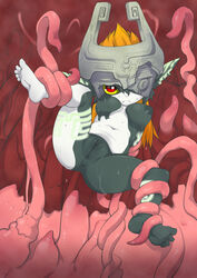 1girls female imp_midna j7w midna rape tentacle tentacle_rape the_legend_of_zelda twilight_princess