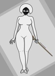 1female 1girls big_breasts boobs breasts bug bug_girl holding_weapon hollow_knight hollow_knight:_silksong hollow_knight_(franchise) insect_girl insects lace_(hollow_knight) lace_(hollow_knight:_silksong) large_breasts no_ai silentdude01 solo_female thick_thighs video_games