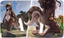 1anthro 1female 1furry 1girls 2026 2026s 2d 2d_(artwork) 2d_artwork absurd_res absurd_resolution absurdres anus artist_logo artist_name artist_signature ass ass_crack ass_focus asshole big_ass big_breasts big_butt big_thighs creeper creeper_(minecraft) desttar desttar_(oc) digital_art digital_drawing digital_drawing_(artwork) digital_media digital_media_(artwork) dildo dildo_in_pussy dildo_in_vagina dildo_insertion dildo_penetration dildo_riding dildo_sitting embarrassed embarrassed_female embarrassed_nude_female end_rod feet female female_focus female_only fur furry hi_res high_quality high_resolution highres horny horny_female huge_ass huge_breasts huge_butt huge_thighs in_heat minecraft original original_art original_artwork original_character pawpads paws pussy_juice simple_background solo solo_female solo_focus spots spots_(marking) tail twitter_link twitter_username