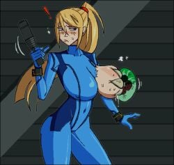 samus aran from metroid by brolycoochie