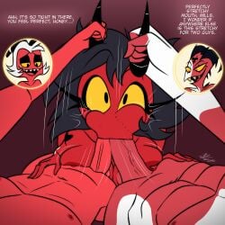 blitzo (helluva boss) from hellaverse by kojot