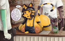 1female 1furry 1girls 2026 2026s 2boys 2d 2d_(artwork) 2d_artwork 2male absurd_res absurd_resolution absurdres animal_crossing animal_crossing_new_horizons ankha ankha_(animal_crossing) apron apron_only armwear artist_logo artist_name artist_signature ass ass_bigger_than_head ass_up at_work big_areola big_ass big_breasts big_butt big_nipples big_penis big_thighs black_hair black_lipstick black_mascara blush blush_lines boobs_bigger_than_head boobs_focus boobs_out bored bored_expression bored_sex breasts breasts_bigger_than_head breasts_out breasts_too_big buff buff_male bunny_boy cat_ears choker coffee_cup coffee_mug coffee_shop desttar desttar_(oc) dialog dialogue digital_art digital_drawing digital_drawing_(artwork) digital_media digital_media_(artwork) ear_piercing ear_ring earrings faceless faceless_character faceless_male feline feline_ears feline_humanoid feline_tail female female_focus female_penetrated fishnet fishnet_armwear fishnet_clothing fishnet_legwear fishnet_stockings fishnet_thighhighs fishnets goth goth_ankha goth_girl goth_makeup gothic gothic_girl heart heart_symbol hi_res high_quality high_resolution highres huge_areolae huge_ass huge_breasts huge_butt huge_cock huge_nipples huge_thighs jar job lagomorph lagomorph_humanoid leaking leaking_cum leaking_penis leaking_precum leaking_through_clothing legwear mascara massive_ass massive_breasts money nipple_bulge nipple_piercing nipple_slip nipples nipples_outside onomatopoeia purple_eyes sasha_(animal_crossing) sex sex_at_work sex_from_behind sexual_intercourse sexy sexy_body sexy_female sexy_pose simple_background sweat sweatdrop sweating sweaty sweaty_ass sweaty_body sweaty_breasts sweaty_butt talking talking_to_another text text_bubble trembling twitter_link twitter_username yellow_body yellow_fur