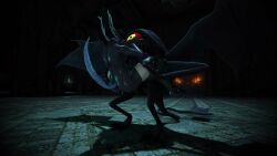 3d adventurer adventurer_(ff14) ahriman animated au_ra bad_end big_breasts blue_skinned_female brainwashed carrying_position chainmail_bikini cum_inside defeated_heroine final_fantasy final_fantasy_xiv fingering futaroelover hypnosis instant_loss instant_loss_2koma interspecies large_penis leaking_cum longer_than_one_minute monster monster_cock monster_on_female monster_rape mostly_clothed_female pubic_tattoo smaller_female sound square_enix status_effect submissive_female tail tattoo vaginal_penetration video voidsent