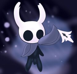 anthro armor balls barefoot clothed clothing cute headgear helmet hi_res hollow_knight horn humanoid knight male male_only mark_m mostly_nude mouse_pointer penis pointer protagonist_(hollow_knight) solo standing uncut video_games