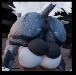 3d ass_focus balls_deep big_ass bubble_butt capcom dat_ass derpydo dumptruck_ass female horse horsecock huge_ass huge_balls kirin_(monster_hunter) legs_up massive_ass massive_balls mating_press monster_hunter outdoors teaser thick_thighs work_in_progress zoophilia