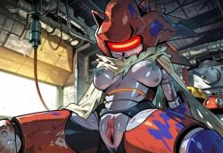 1girls ai_generated badnik breasts cape civitai civitai_lora damaged female female_focus female_only genderswap_(mtf) gray_nipples humanoid_robot idw_comics idw_publishing mecha_sonic mecha_sonic_mk._ii mobian_robot nipples pussy red_eyes robot robot_focus robot_girl robot_humanoid robot_only rule_63 rust scrapnik sega solo solo_female solo_focus sonic_(series) sonic_the_hedgehog_(comics) sonic_the_hedgehog_(idw) sonic_the_hedgehog_(series) tagme torn_cape torn_clothes visor