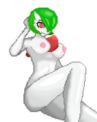 anthro breasts gardevoir nude_female pixel_art pokemon pokemon_(species) rikocausa