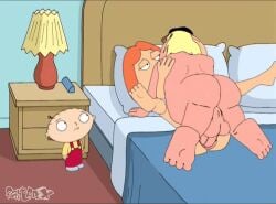 animated chris_griffin family_guy faptraxxx female incest lois_griffin stewie_griffin