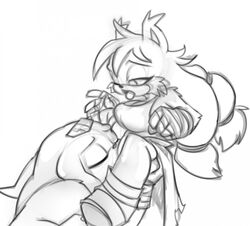 knuckles (boom) from sonic (series) by bigdad
