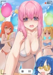 4girls @_@ ahoge almost_naked almost_nude antenna_hair balloon balloons bare_arms bare_belly bare_chest bare_hands bare_hips bare_legs bare_midriff bare_navel bare_shoulders bare_skin bare_thighs belly belly_button bikini bikini_bottom bikini_only bikini_top blonde_eyebrows blonde_female blonde_hair blonde_hair blonde_hair_female blue_bikini blue_bikini_bottom blue_bikini_top blue_eyebrows blue_eyes blue_eyes_female blue_hair blue_hair_female blue_sky blue_string_bikini blue_swimsuit blue_swimwear blush blush_face blush_lines blushed_face blushing_at_viewer blushing_face blushing_female bocchi_the_rock! breasts busty busty_female busty_girl busty_teen cleavage clouds collarbone curvaceous curvaceous_body curvaceous_female curvaceous_figure curvaceous_hips curvaceous_teen curvaceous_thighs curvy curvy_body curvy_female curvy_figure curvy_hips curvy_teen curvy_thighs day daylight daytime dot_nose dripping_wet elbows embarrassed embarrassed_exposed_female embarrassed_expression embarrassed_female embarrassed_nude_female exposed_arms exposed_belly exposed_chest exposed_hips exposed_legs exposed_midriff exposed_navel exposed_shoulders exposed_skin exposed_thighs eyebrows_visible_through_hair female female_focus female_naked female_only fingers frown frown_eyebrows frowning gotou_hitori green_eyes green_eyes_female groin hair_between_eyes hair_clip hair_clips hair_ornament hair_ornaments hairclip hairclips hanging_breasts high_resolution high_school_student highres hourglass_figure kangbus kessoku_band large_breasts lean_body lean_figure legs long_hair looking_at_viewer midriff mostly_nude multiple_females multiple_girls naked naked_female naked_woman narrow_waist navel nearly_nude nervous nervous_expression nervous_face nervous_female nude nude_female nudity open_mouth orange_bikini orange_bikini_bottom orange_bikini_top orange_eyes orange_eyes_female orange_string_bikini orange_swimsuit orange_swimwear outdoor outdoor_nudity outdoors outside parted_lips petite petite_body petite_breasts petite_female petite_girl petite_tits pink_eyebrows pink_hair pink_hair_female ponytail practically_nude recording recording_on_phone recording_video red_hair red_hair_female school_girl school_girls shiny_breasts shiny_hair shiny_nipples shiny_shoulders shiny_skin shoulders shy shy_expression side-tie_bikini side_ponytail sky slender_body slender_waist slim_girl slim_waist small_breasts soaked standing string_bikini striped_bikini striped_bikini_bottom striped_bikini_top striped_string_bikini striped_swimsuit striped_swimwear swimsuit swimwear swirly_eyes teen_girl teenage_girl teenage_girls teenage_tits teenager thick_thighs thigh_gap thighs thin_waist tongue upper_body v-line wet wet_belly wet_bikini wet_body wet_breasts wet_face wet_hair wet_legs wet_skin wet_thighs white_bikini white_bikini_bottom white_bikini_top white_string_bikini white_swimsuit white_swimwear wide_hips yellow_eyebrows yellow_hair yellow_hair_female young_female young_woman