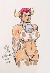 zarya from blizzard entertainment by callmepo