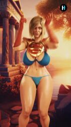 1girls 3d animated ass ass_shake ass_shaking big_ass big_breasts bikini blender blonde blonde_hair blue_eyes bouncing_ass breasts bubble_butt dancer dancing dc dc_comics fat_ass female heracles3dx huge_ass huge_breasts injustice_2 kara_danvers kara_zor-el karen_starr large_ass large_breasts looking_pleasured muscular_legs pleasure_face power_girl shaking_ass sound standing supergirl swinging thick thick_ass thick_thighs thong video voluptuous voluptuous_female