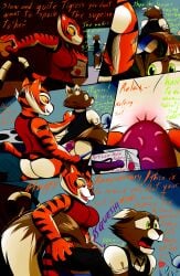 absurd_res anal anal_sex anthro anus ass butt_grab canid canine carlos_(the-killer-wc) clothed clothing clothing_pull comic crossdressing dialogue dishes dreamworks english_text felid female femboy forced fox hand_on_butt heart hi_res kung_fu_panda lube_on_sex_toy maid_uniform male male/female mammal master_tigress object_in_ass pantherine panties panties_down panty_pull partially_clothed pegging penetration rape sex sex_toy sex_toy_in_ass sex_toy_insertion sink spread_butt spreading surprise_buttsex text the-killer-wc the_killer_wc tiger toying_partner underwear underwear_down underwear_pull uniform washing_dishes